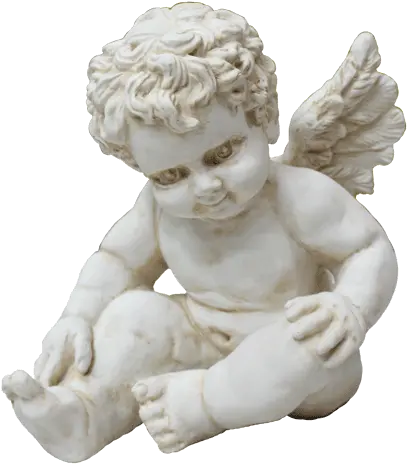 Cupid Statue Transparent U0026 Png Clipart Free Download Ywd Baby Cherub Statue Angel Statue Png