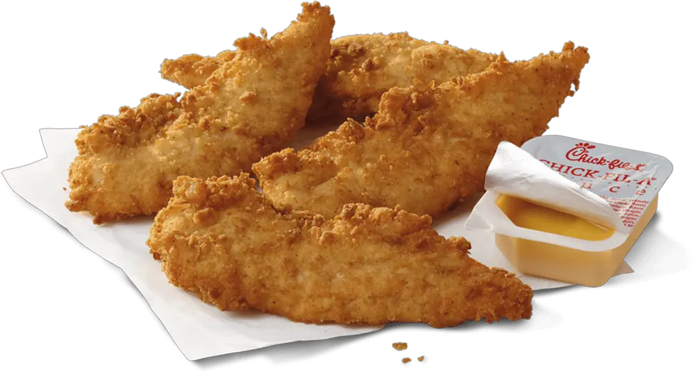 Chick Nstrips Nutrition And Description Chickfila Chick Fil A Chicken Strips Png Chick Fil A Logo Transparent
