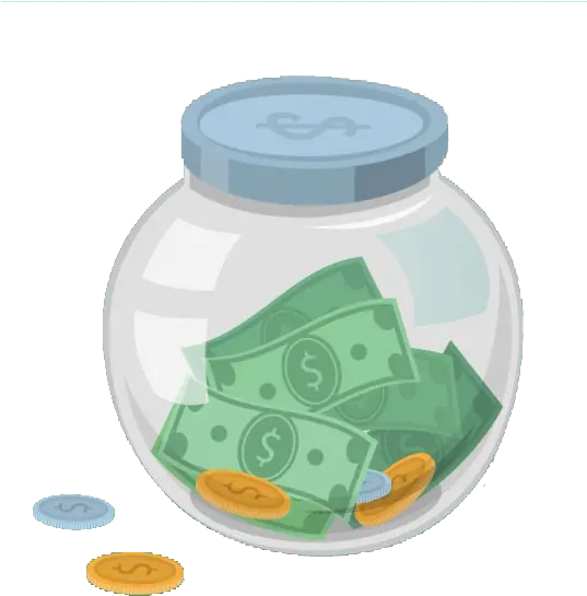 Library Of Money Jar Vector Stock Png Files Clipart Money Jar Png Jar Png