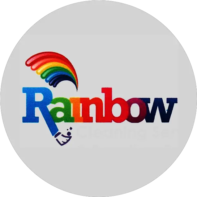 Rainbow Cleaning Service U2013 My Home Cleaned Way Graphic Design Png Rainbow Circle Png