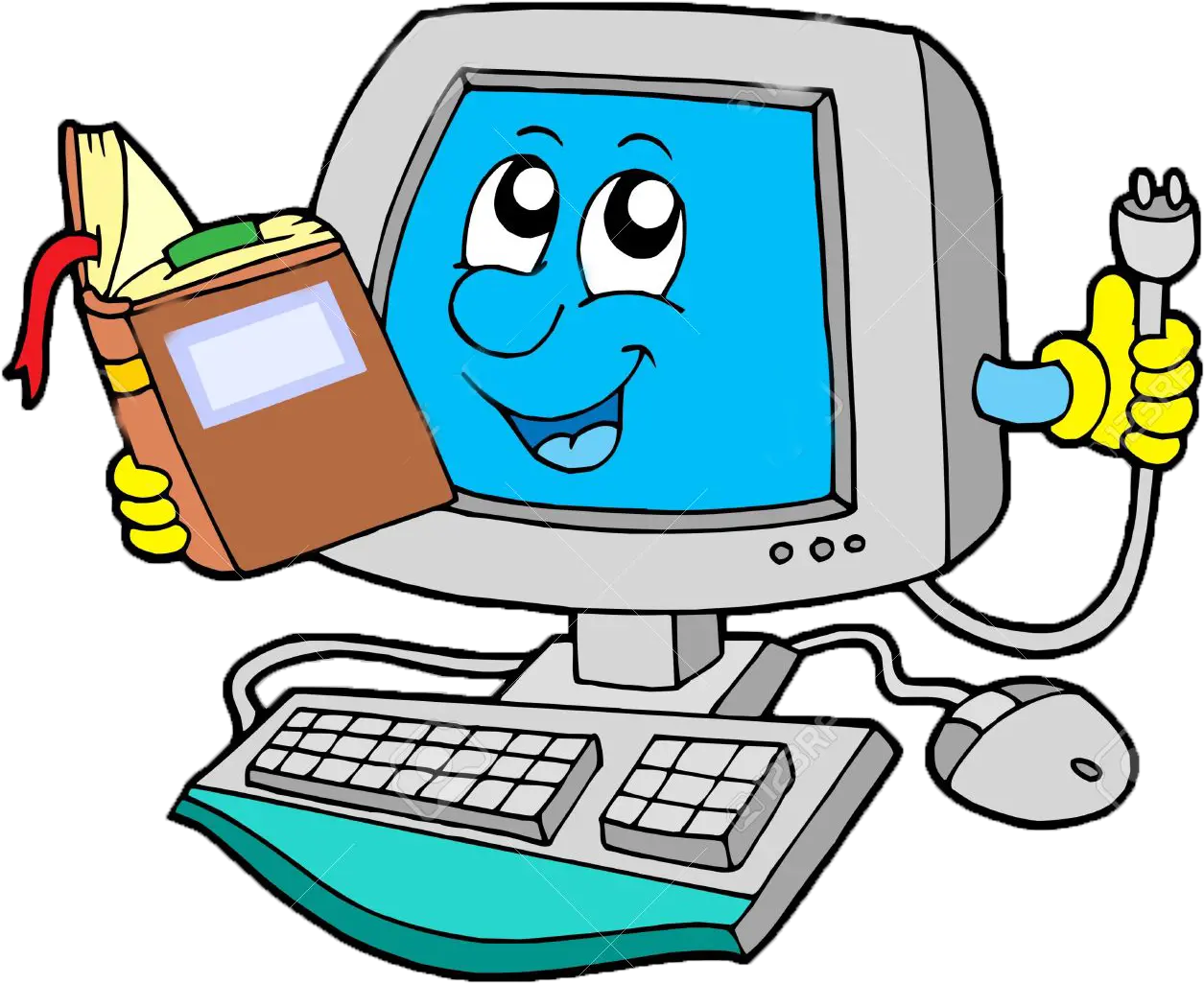 Laptop Computer Clip Art Cartoon Clip Art Computer Cartoon Computer Clipart Png Computer Clip Art Png png