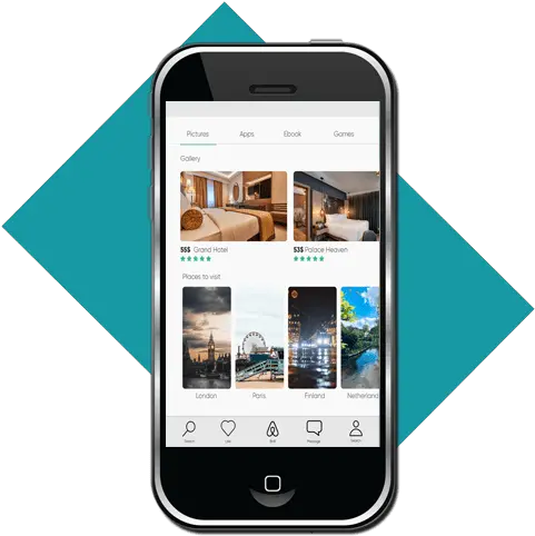 Airbnb Integration Services App Development Chetu Camera Phone Png Airbnb App Icon