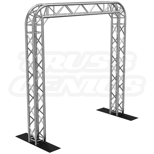 Goal Post F34 Square Truss System With Rounded Corners Lighting Truss System Png Rounded Square Png