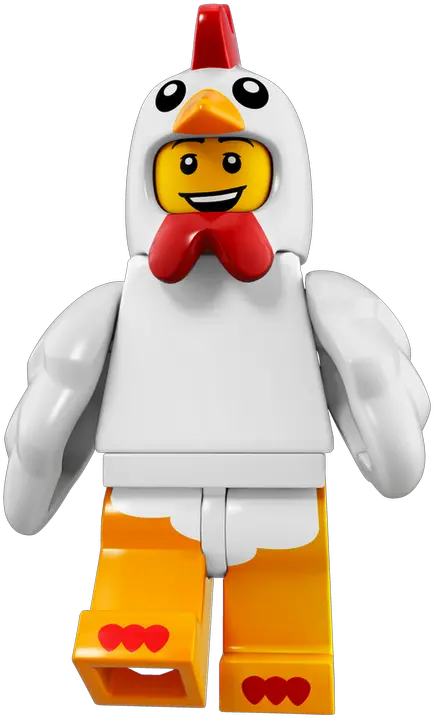 Chicken Suit Guy Brickipedia The Lego Wiki Lego Chicken Man Png Guy In Suit Png