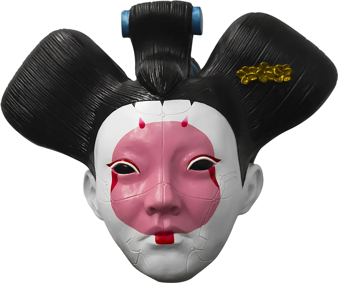 Ghost In The Shell Geisha Mask Ghost In The Shell Mask Png Ghost In The Shell Png