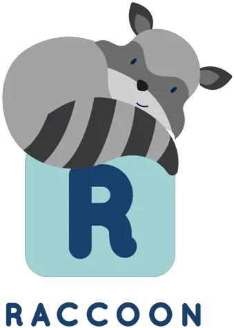 Letter R Raccoon Alphabet Transparent Png U0026 Svg Vector File Zebra Raccoon Transparent