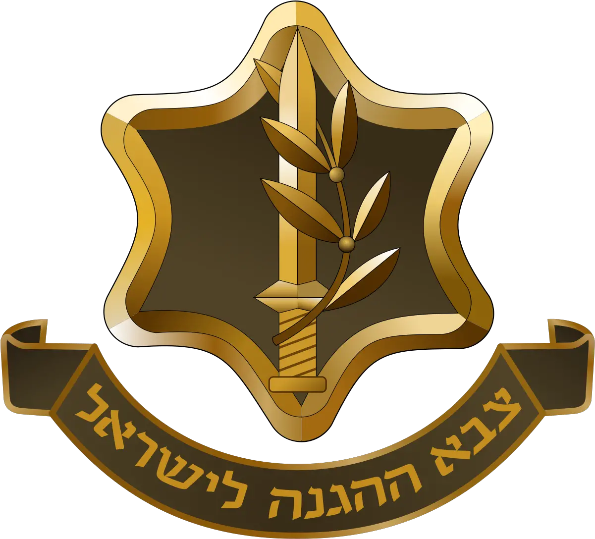 Israel Defense Forces Emblem Wikipedia Forças De Defesa De Israel Png Military Star Icon