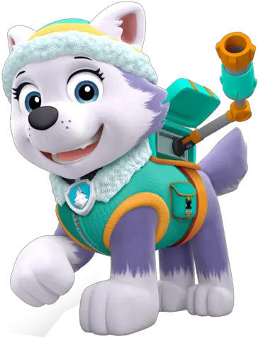 Paw Patrol Free Transparent Image Everest Paw Patrol Transparent Background Png Paw Patrol Png