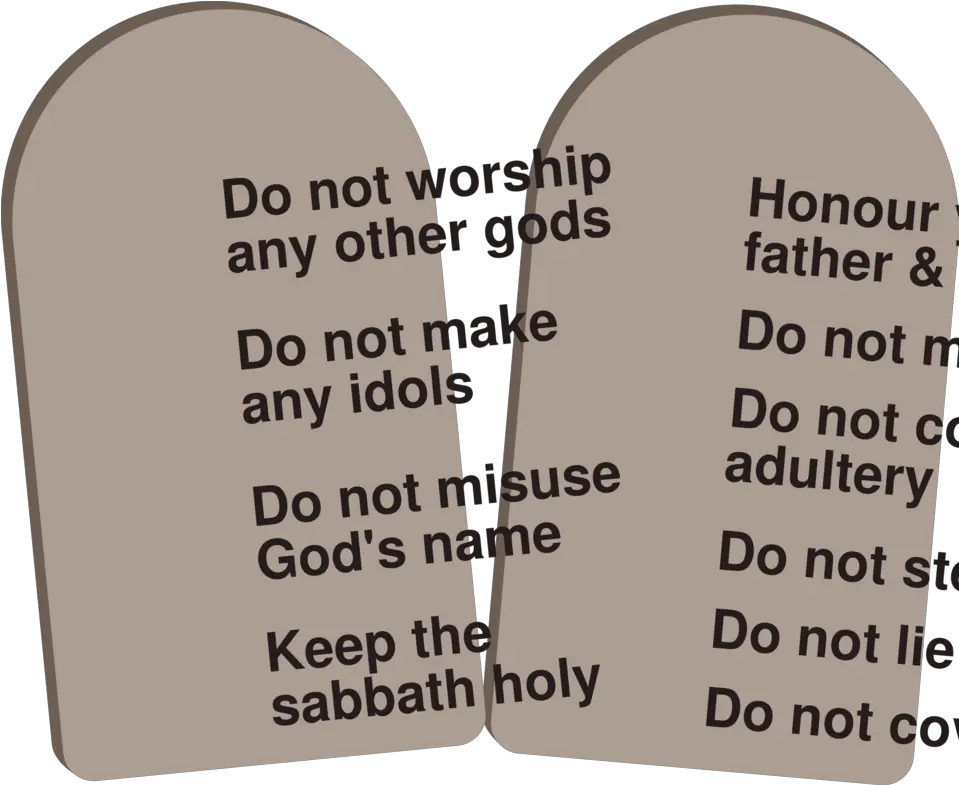 Download Ten Commandments Clip Art Png Image With No Tan Ten Commandments Png