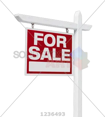 Stock Photo Of Vector White And Red Hanging For Sale Sign House For Sale Png Stop Sign Transparent Background
