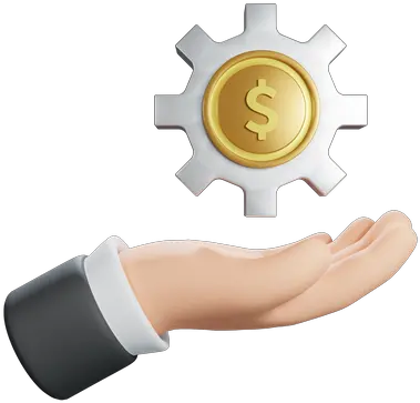 Management Icon Download In Glyph Style Gear Png Managment Icon