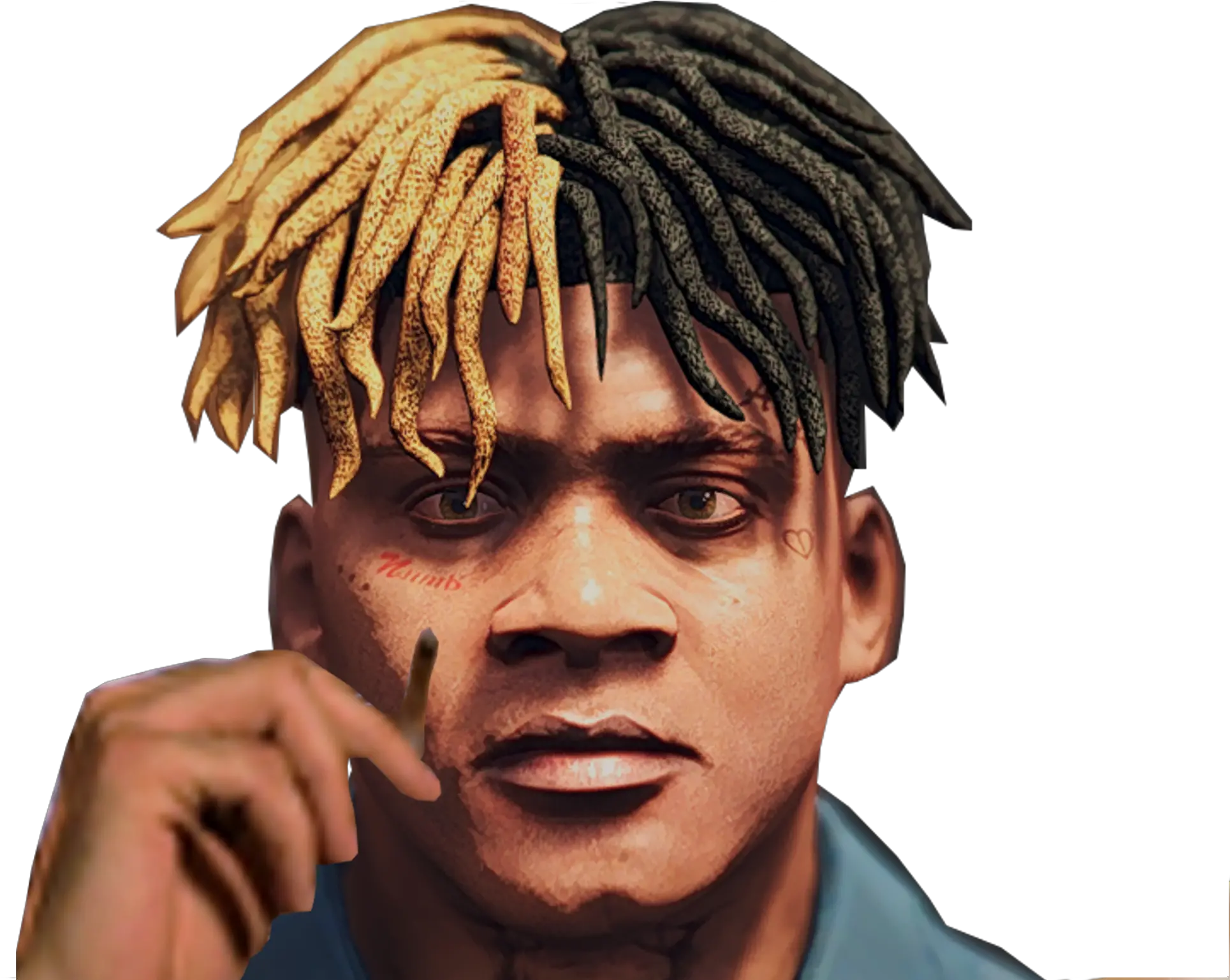 Download Lien Direct Xxxtentacion Gta 5 Png Image With No Gta 5 Face Png Xxxtentacion Transparent