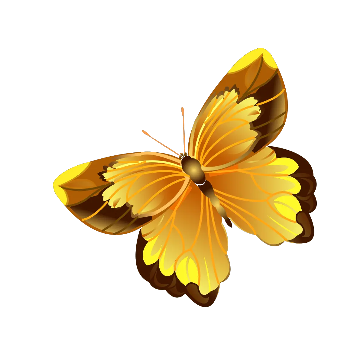 Butterfly And Flower Png
