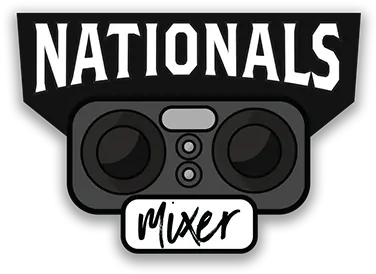 Nationals Mixer Youth Softball Graphic Design Png Mixer Logo Transparent