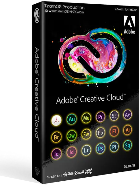 Adobe Creative Cloud 2018 Collection Icons Computer Services Creative Cloud Png Adobe Creative Cloud Logo