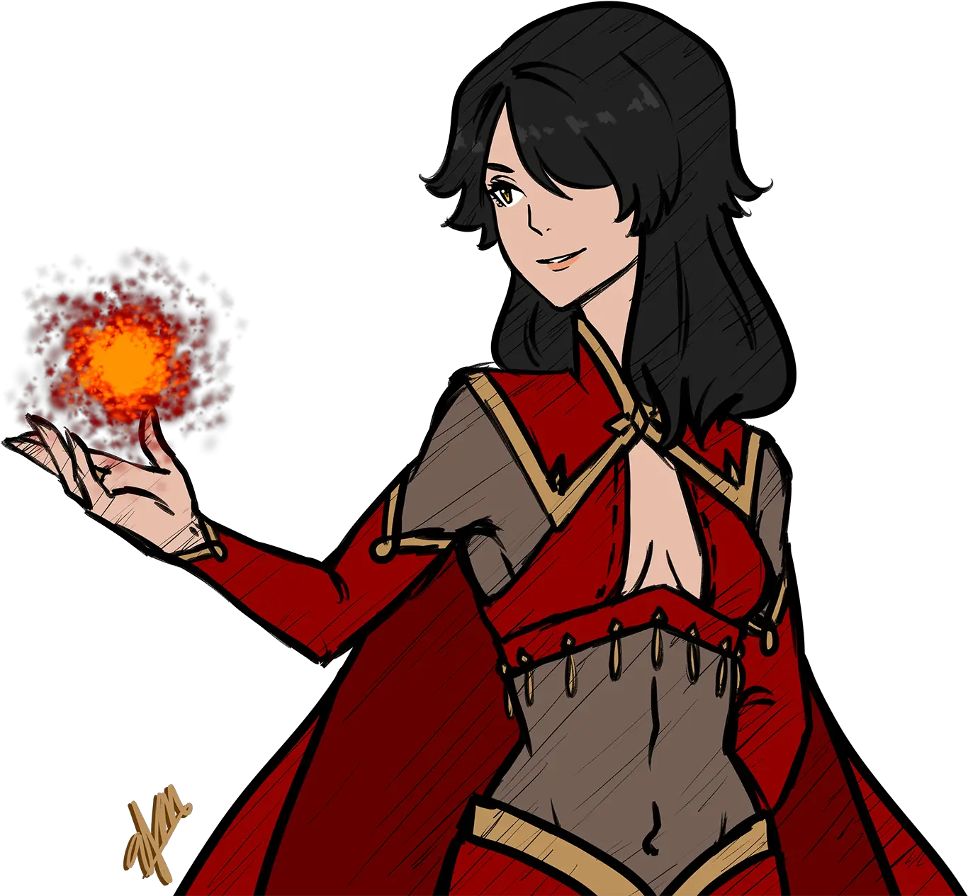 Pyrrha Nikos Fictional Character Human Hair Color Cartoon Rwby Cinder Mage Png Rwby Transparent