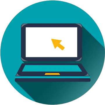 Laptop Circle Icon Circle Laptop Icon Png Circle Icon Png png