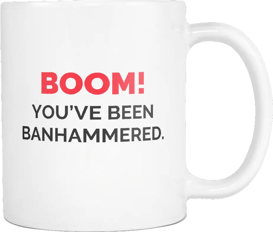 Mug U0027banhammeru0027 Beer Stein Png Ban Hammer Png