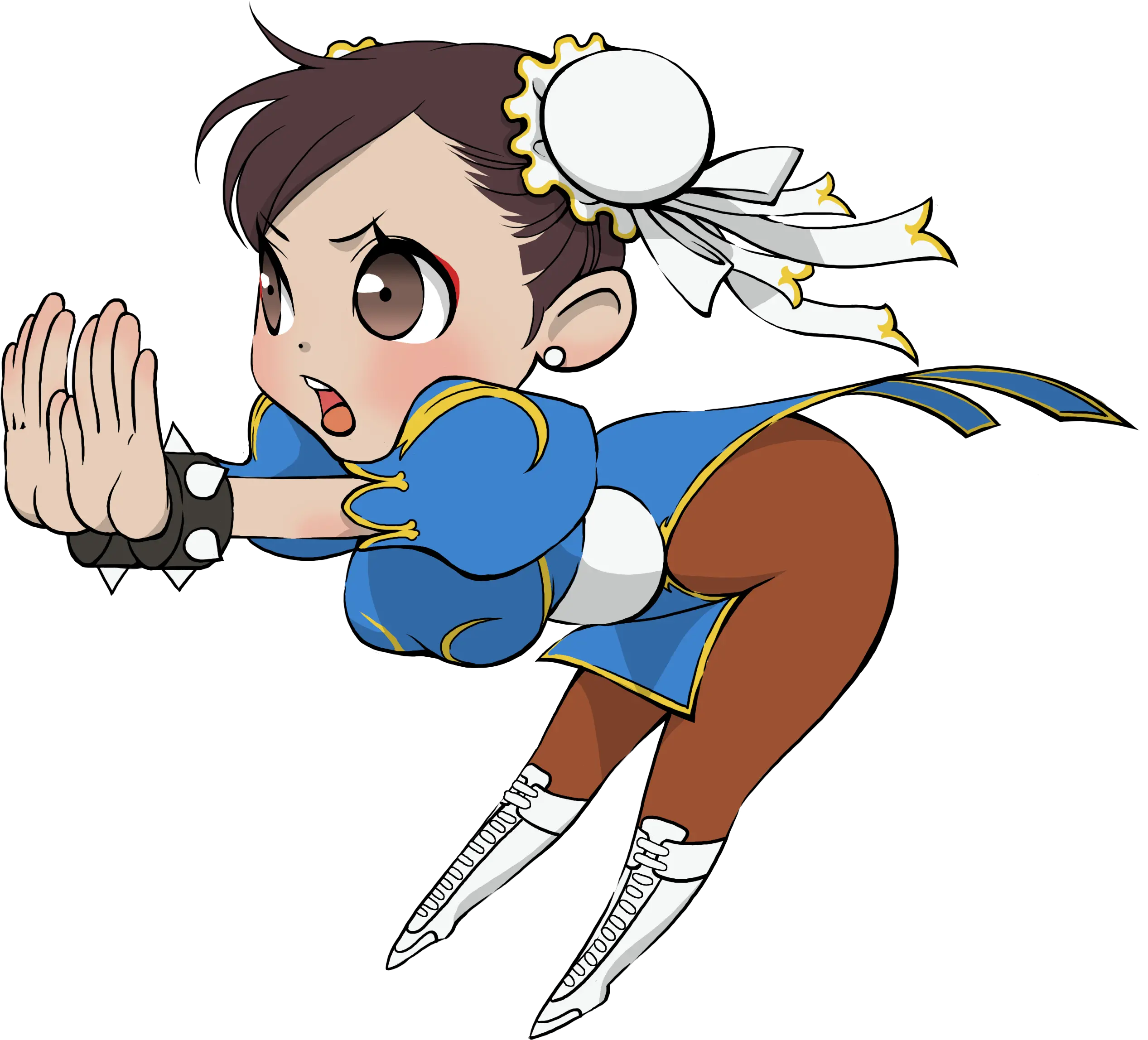 Ultra Street Fighter Iv Chibi Artwork Sd Character Street Fighter Png Chun Li Png