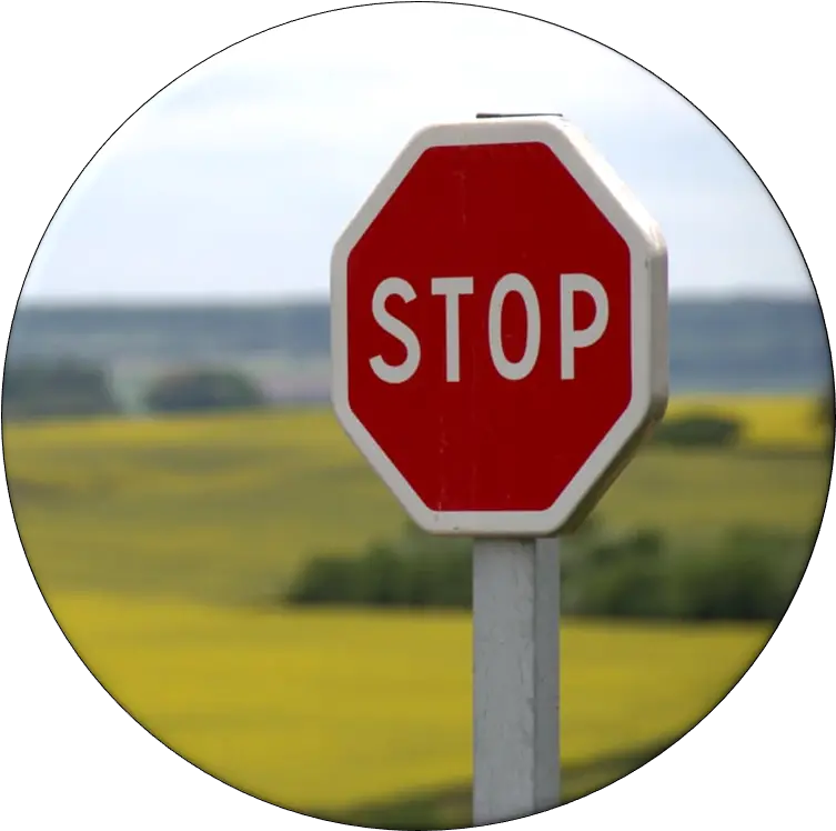 Stop Sign Round Calibre Real Estate Mc Hammer Png Stop Sign Transparent