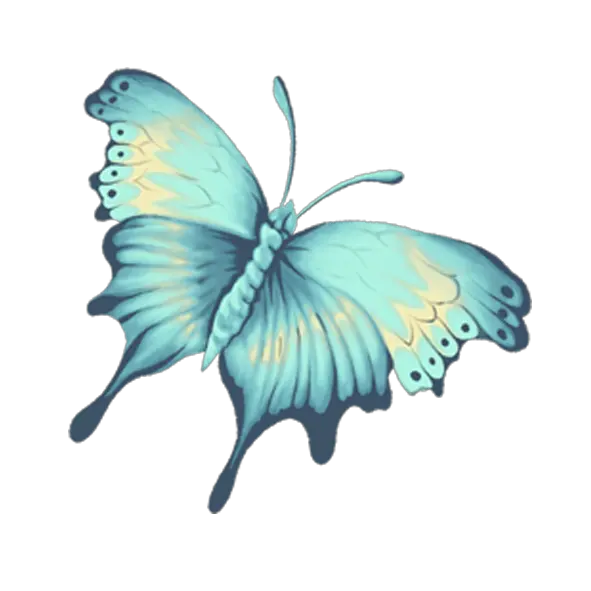Glitter Butterfly Png