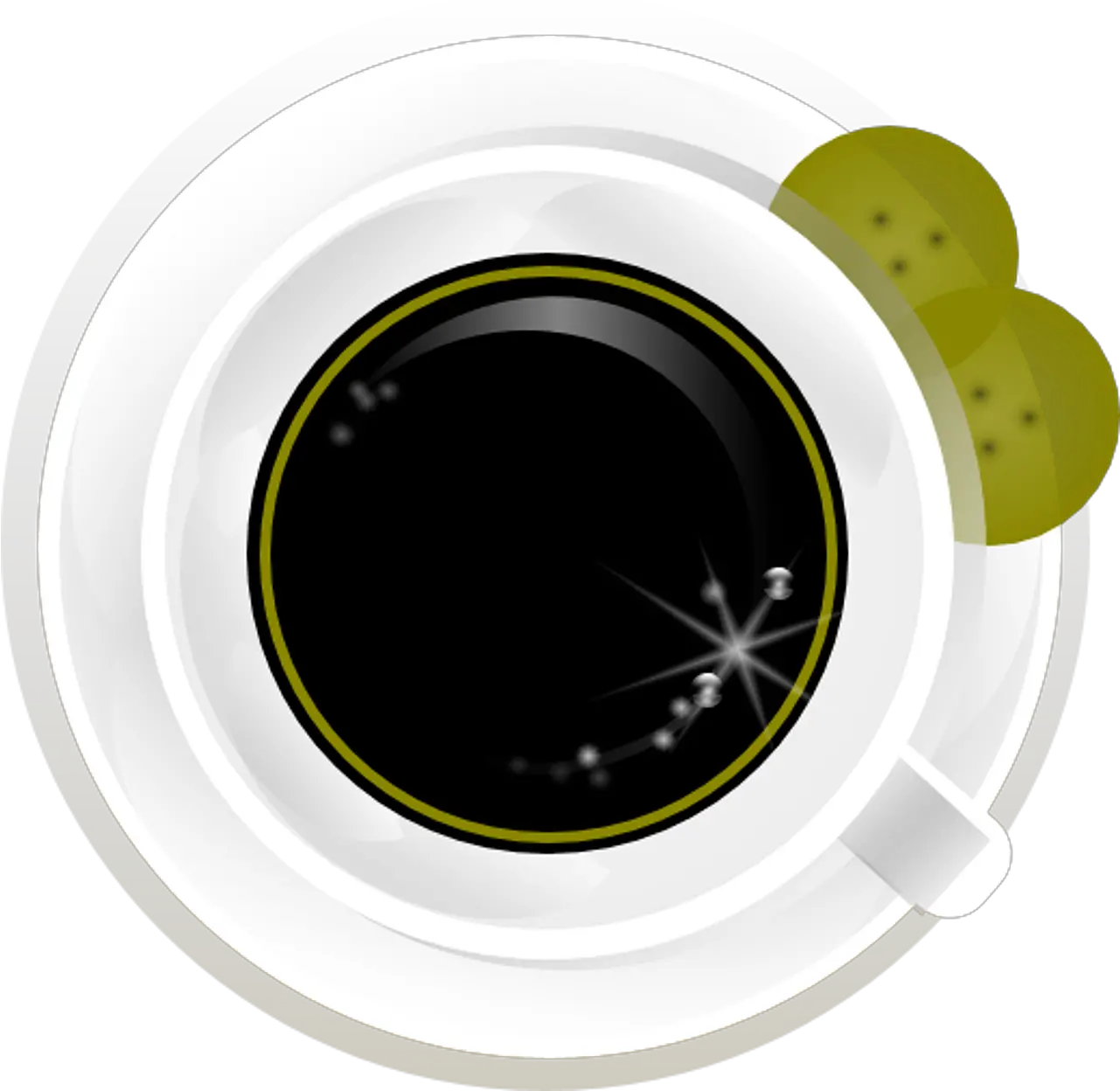 Coffee Cookies Cup Free Image On Pixabay Circle Png Plate Of Cookies Png