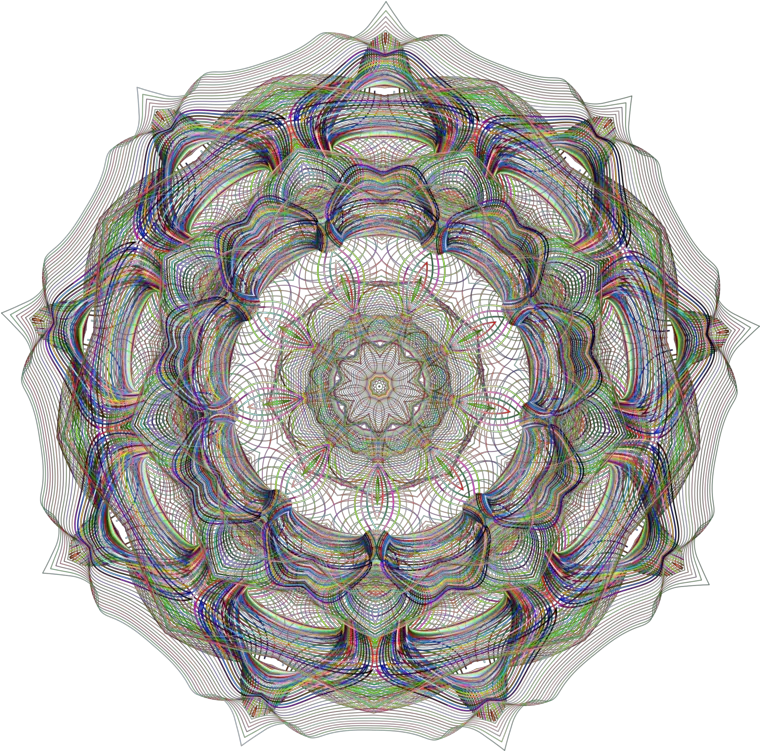 Download Symmetry Kaleidoscope Mandala Circle Vector Magic Kaleidoscope Png Mandala Vector Png