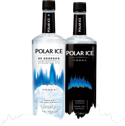 Missing Polar Bear From Vodka Bottles A Warning Of Climate Polar Ice Liquor Png Vodka Bottle Png