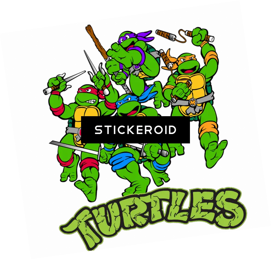 Ninja Turtles Logo Actors Heroes Teenage Mutant Ninja Turtles Transparent Png Tmnt Logo