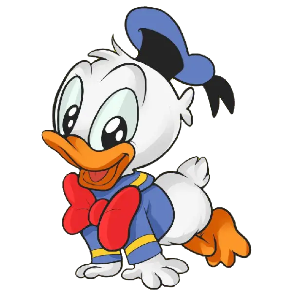 Donald Duck Clipart Transparent Background Baby Donald Donald Duck Mickey Mouse Png Duck Transparent Background