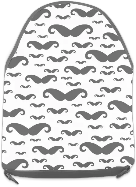 Black Handlebar Mustache Moustache Pattern Crossbody Bag Model 1631 Id D539407 Beanie Png Handlebar Mustache Png