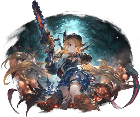 Hallessena Granblue Hallessena Png Anime Halloween Icon