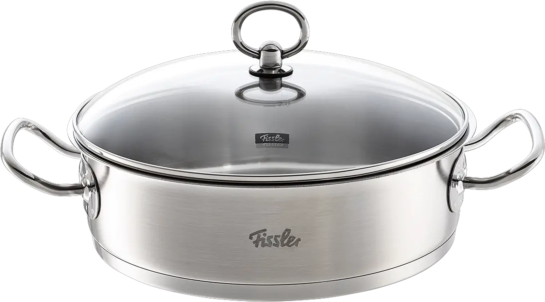 Fissler Original Profi Collection Round Roasting Pan With Lid Png Pan Transparent