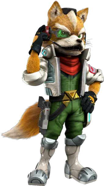 Fox Mccloud Fox Mccloud Star Fox Zero Png Fox Mccloud Png