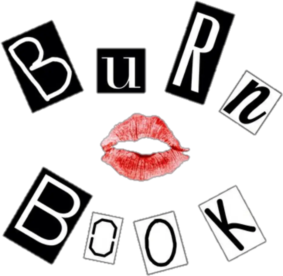 Burn Book Png Hd Mean Girls Burn Book Png Burn Png