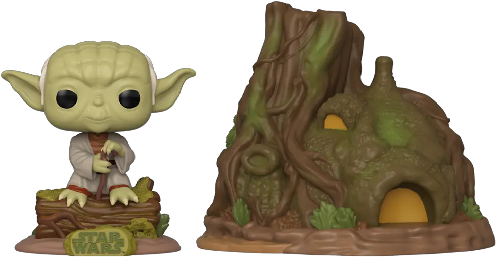 Pop Town Star Wars Yodau0027s Hut London Toy Fair 2020 Funko Png Yoda Transparent