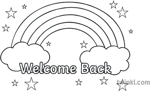 Welcome Back Colouring Welcome Back Colouring Pages Png Welcome Back Png