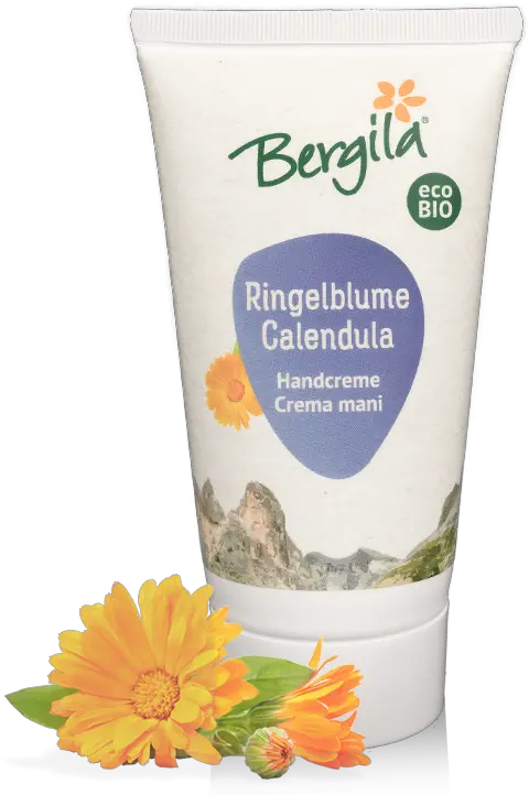 Marigold Hand Cream Bergila Organic 75 G Cosmetics Sunscreen Png Marigold Png