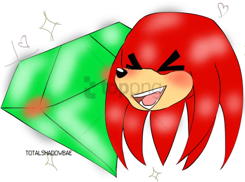 Download Free Png Tumblr Icon Thing Knuckles X Emerald Icon