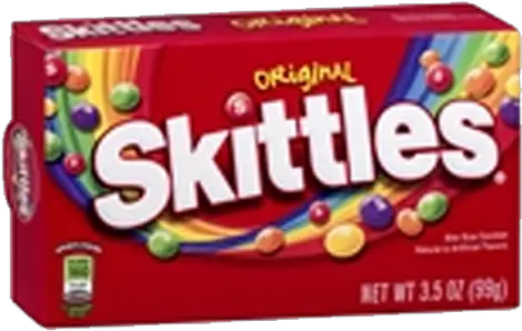 Skittles Candy Theater Box Orchards Chewing Gum Png Skittles Png