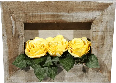 Silk Yellow Rose Frame Picture Frame Png Rose Frame Png