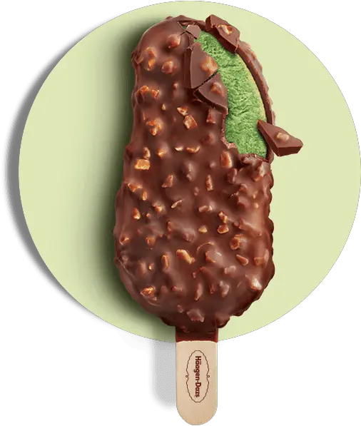 Matcha Green Tea And Almond Ice Cream Haagen Dazs Almond And Caramel Png Almond Transparent