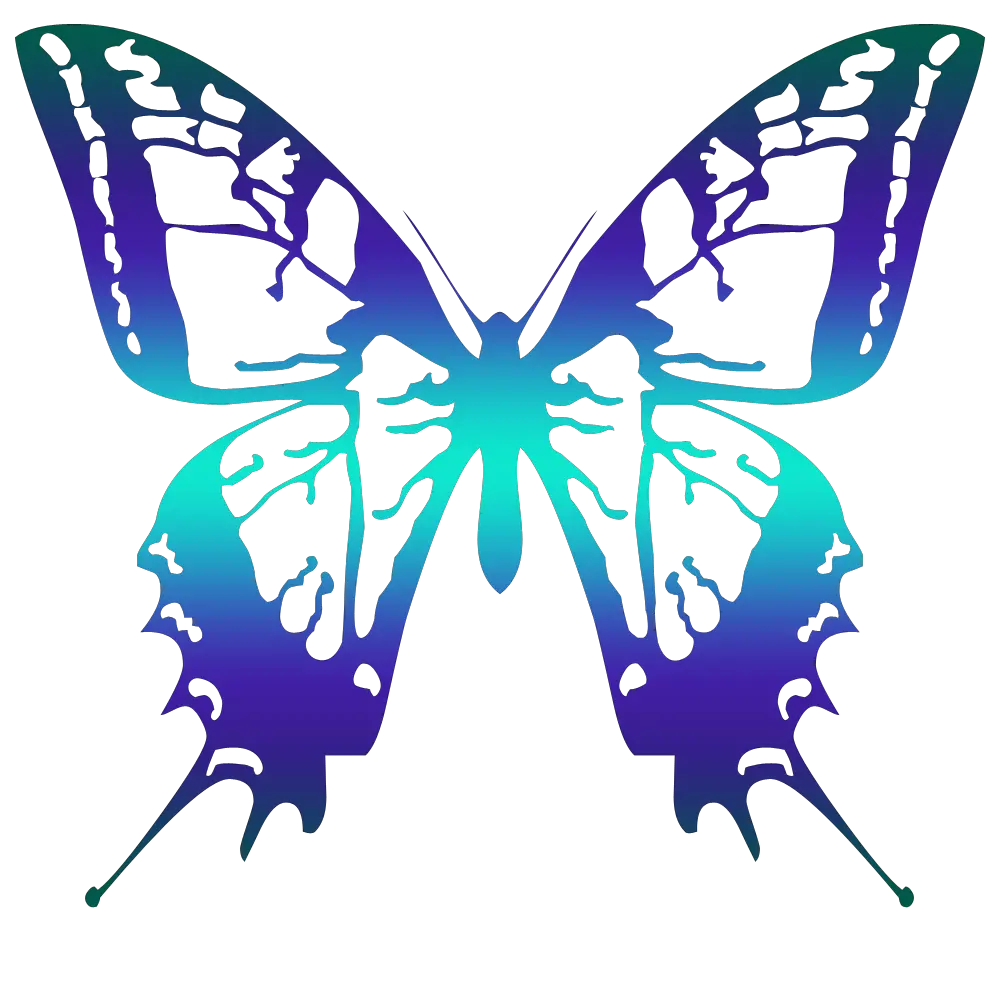 Butterfly Text Png