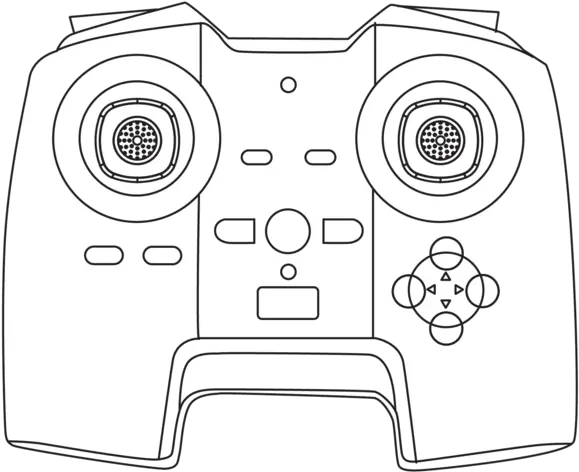 Download Sky Force Controller Propel Vector Black And White Circle Png Sky Vector Png