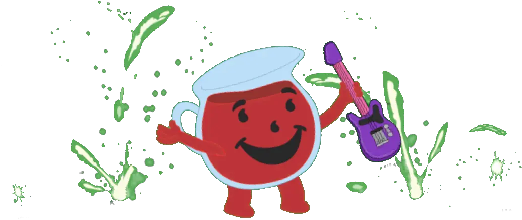 Download Kool Aid Man Rock Out Cartoon Png Kool Aid Man Transparent