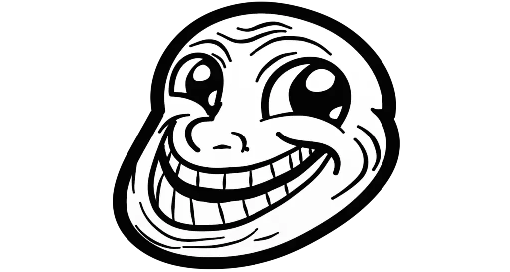 Download Troll Face Png Image With Troll Facee Cute Troll Face Png No Background