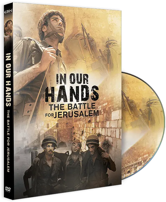 In Our Hands Now Available Our Hands The Battle For Jerusalem Png Dvd Png