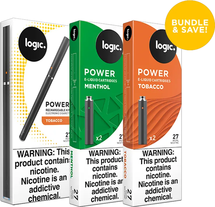 Power Kit Two 2 Cartridge Bundle Logic Ecig Png Logic Png