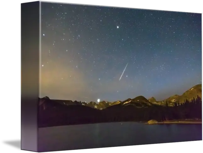 Perseid Meteor Shower Indian Peaks Star Png Meteor Shower Png