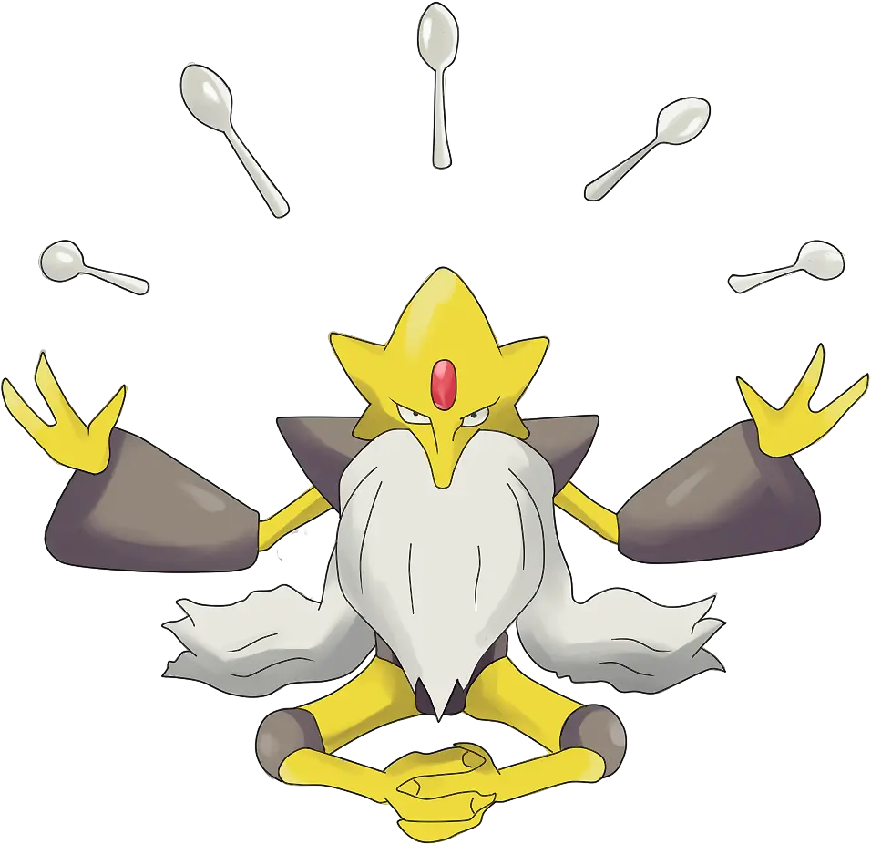 Download Zenyatta Is Literally Mega Mega Alakazam Pokemon Drawing Png Zenyatta Png